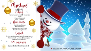 Christmas Menu Video Template Digital Display (16:9)