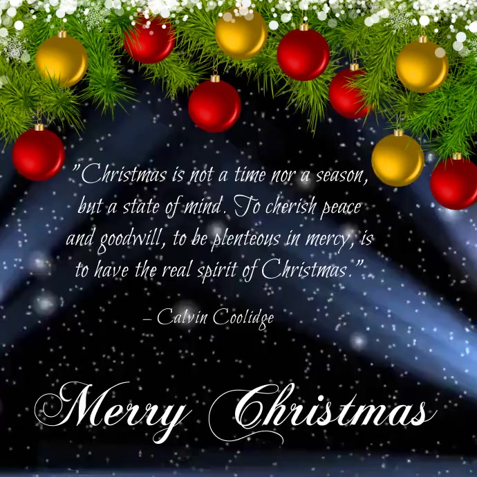 Copy of Christmas Motivational Quotes PosterMyWall