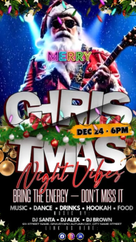 CHRISTMAS NIGHT ENERGY VIBES Instagram-reel template