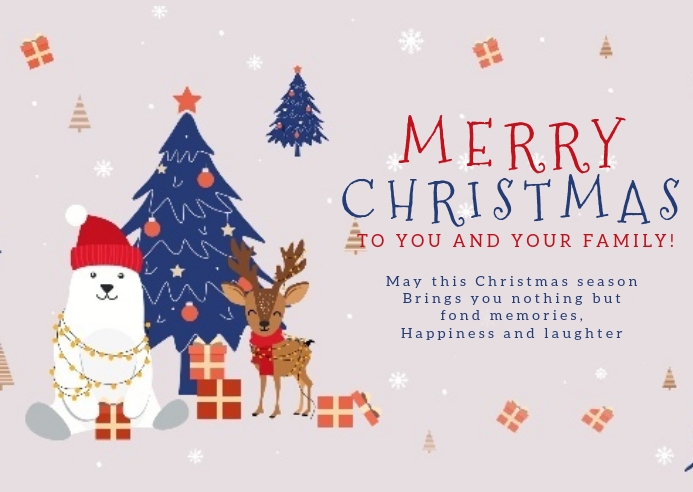 Weihnachten Online Grusskarte Wunsche Templat Vorlage Postermywall