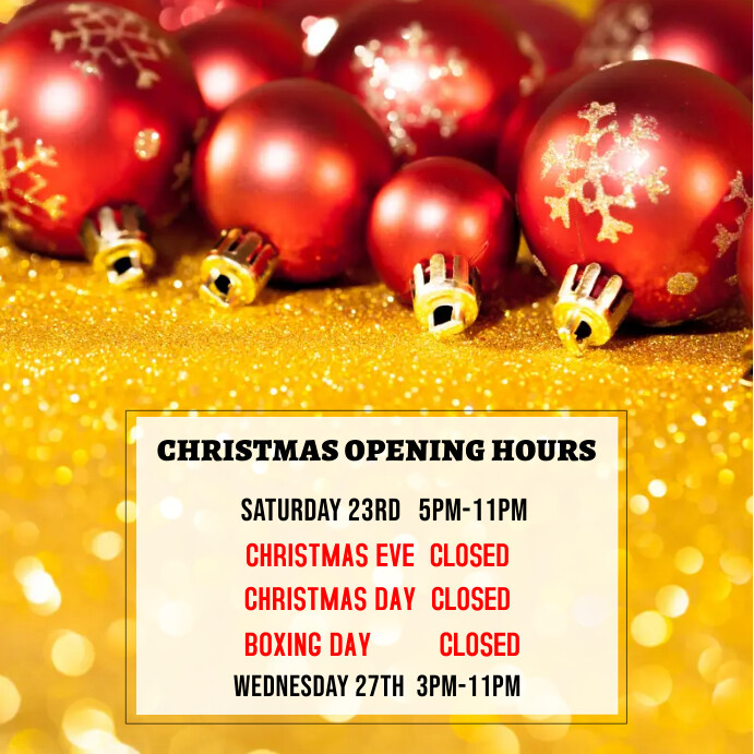 Christmas Opening Hours Flyer Template PosterMyWall christmas-opening-hours-flyer-template-postermywall