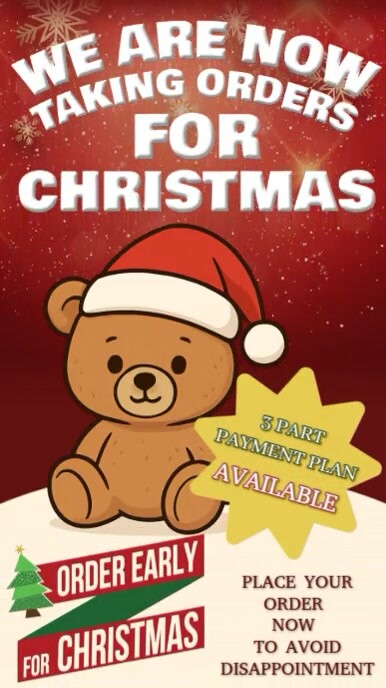 Christmas orders open instagram post design template Indaba yaku-Instagram