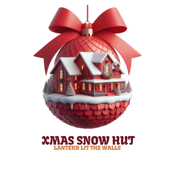 Christmas Ornaments Logo template