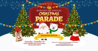 Christmas Parade Facebook Shared Image Obraz udostępniany na Facebooku template