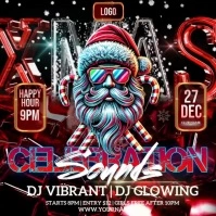 CHRISTMAS PARTY AD VIDEO TEMPLATE Logo