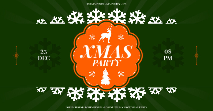 Copy of CHRISTMAS PARTY BANNER | PosterMyWall