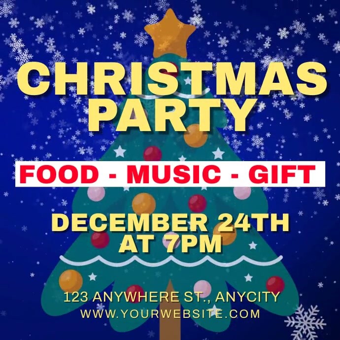 Copy Of Christmas Party PosterMyWall copy-of-christmas-party-postermywall