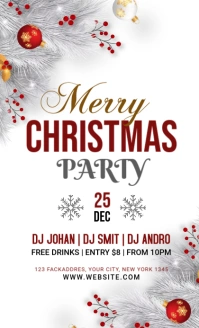 Christmas party US Legal template