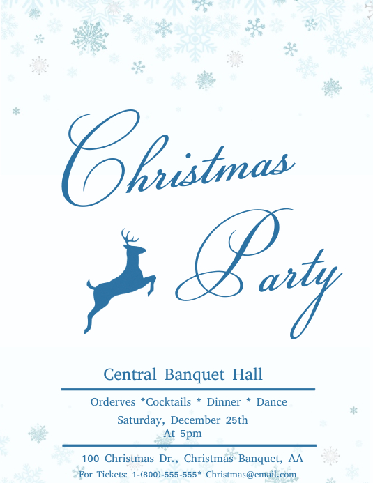 7 free email invitation template examples Christmas Party Template | PosterMyWall