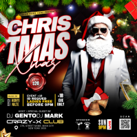 CHRISTMAS PARTY Square (1:1) template