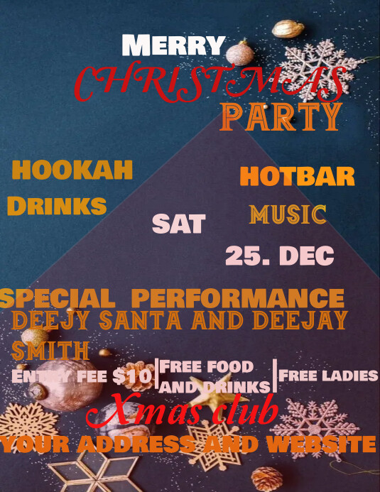 Copy Of Christmas Party PosterMyWall copy-of-christmas-party-postermywall