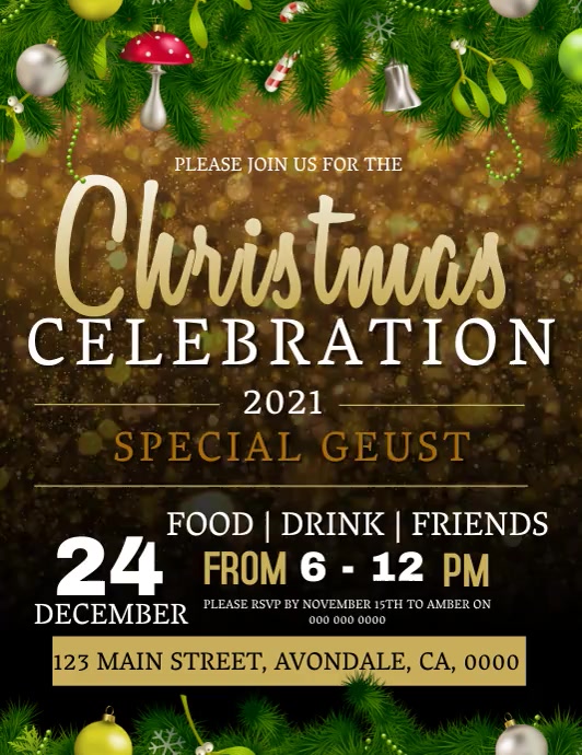 When Is Christmas In Avondale 2021 Copy Of Christmas Party Event Ad Template Postermywall When Is Christmas In Avondale 2021 Copy Of Christmas Party Event Ad Template Postermywall