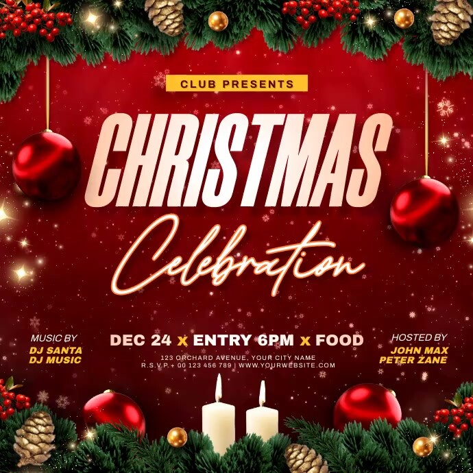 copy-of-christmas-party-invitation-postermywall