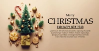 Christmas Party template for Facebook Cover Facebook-Veranstaltungscover