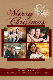 christmas collage template