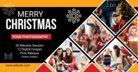 Christmas Photography Mini Session Obraz udostępniany na Facebooku template