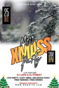 Christmas Pinterest Graphic template