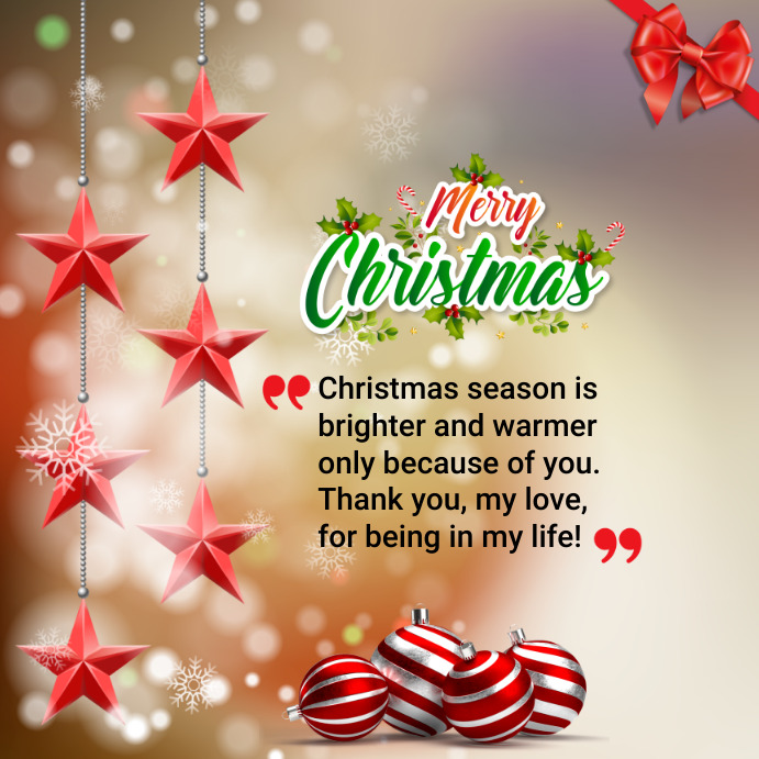 Plantilla de Christmas post | PosterMyWall