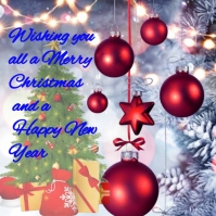 CHRISTMAS POSTER Instagram 帖子 template