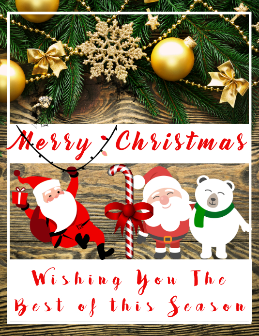 Copy of Christmas Poster | PosterMyWall