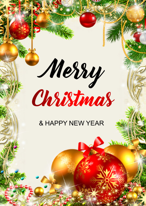 Christmas Poster Template PosterMyWall