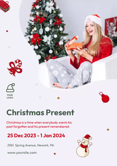 CHRISTMAS POSTER Template PosterMyWall