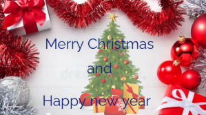 CHRISTMAS POSTER 数字显示屏 (16:9) template