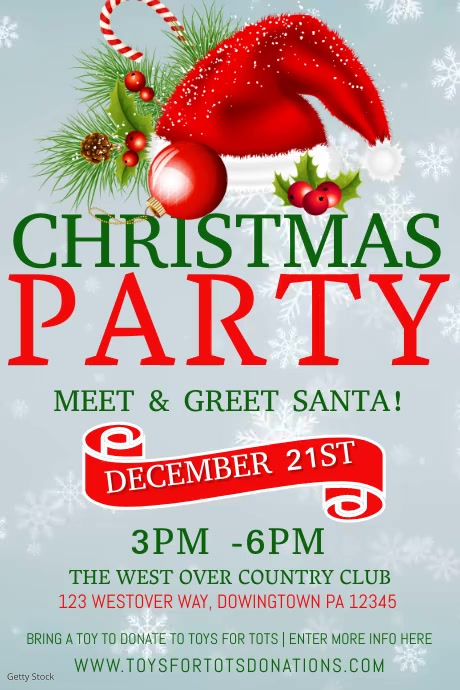 Christmas Template PosterMyWall