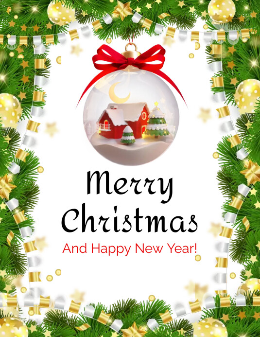 Christmas Poster Template PosterMyWall