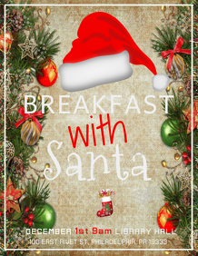 christmas menu templates