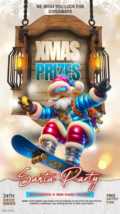 Christmas Prizes História do Instagram template
