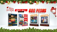 Christmas Promo Cover Video Sampul Facebook (16:9) template
