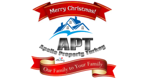 Christmas property real estate logo Facebook-covervideo (16:9) template