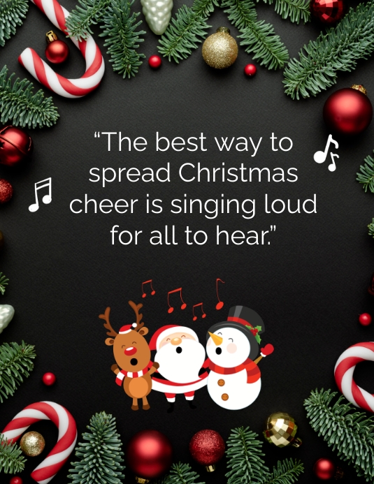Christmas Qoute Template | PosterMyWall