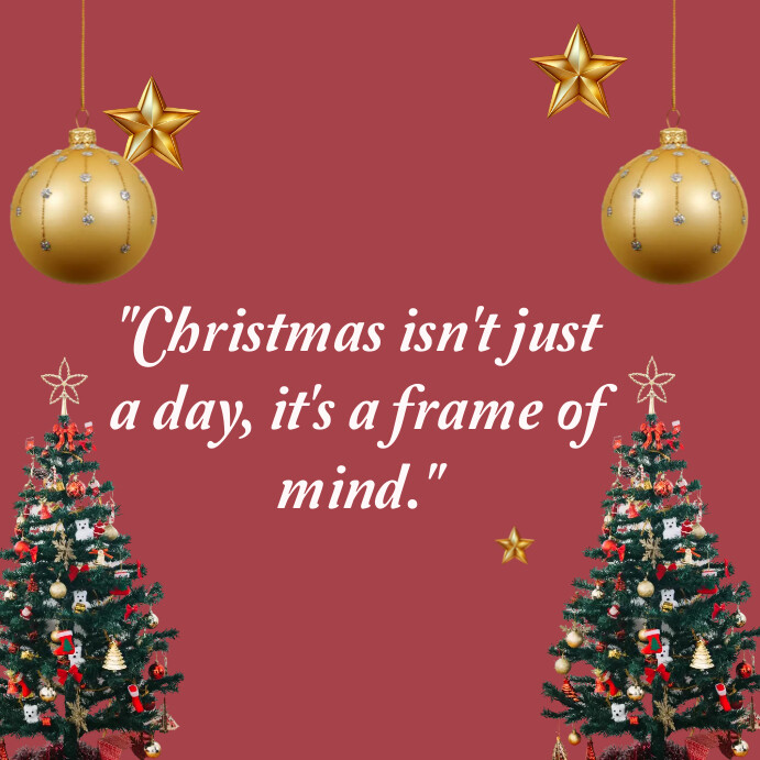 Christmas Quotes Template PosterMyWall