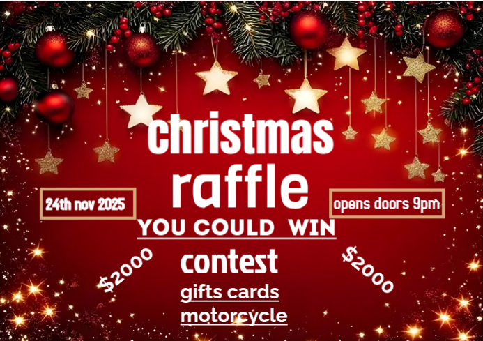 Santa Clause Raffle christmas raffle Template | PosterMyWall