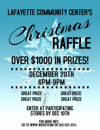 100 customizable design templates for raffle postermywall christmas raffle poster templates