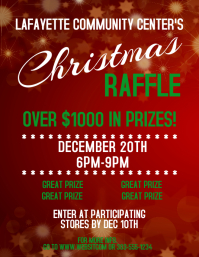 90 customizable design templates for raffle postermywall christmas raffle poster templates