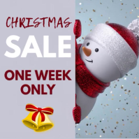 Christmas Retail Sale Video Ad Instagram Post template