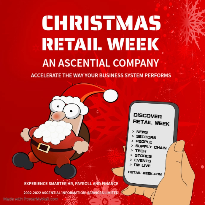 Retail Week. Sign Christmas Retail Week Template | PosterMyWall
