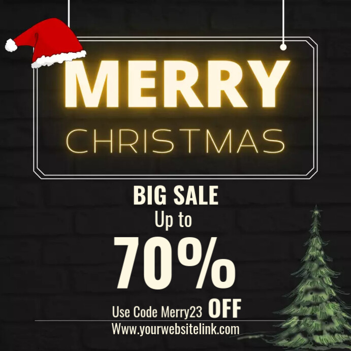 Copy of Christmas Sale Ad | PosterMyWall