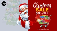 Christmas Sale Ad Twitter Post template