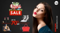 Christmas Sale Ad Сообщение Twitter template