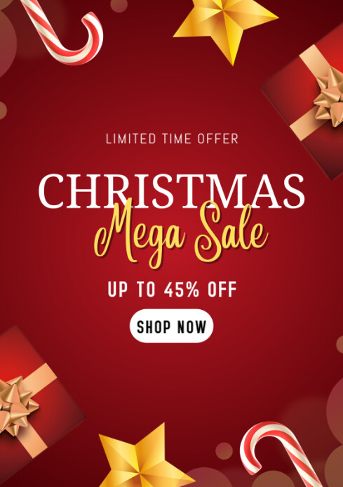 Copy of Christmas sale ads | PosterMyWall
