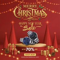 christmas sale Instagram Post template