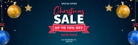 Christmas Sale Twitter Banner template