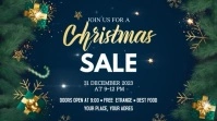 Christmas Sale Digital Display (16:9) template