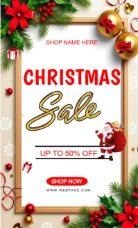 Christmas sale US Legal template