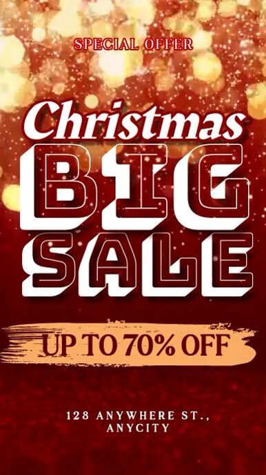 Christmas Sale Instagram-Story template