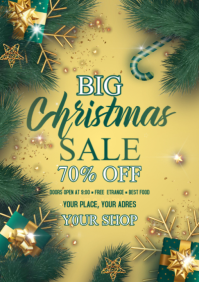 Christmas Sale A2 template